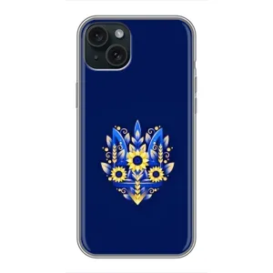Чехол с рисунком «Цветущий Герб» для iPhone 14 Plus