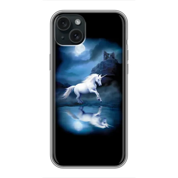 Чехол с рисунком «Единорог» для iPhone 14 Plus