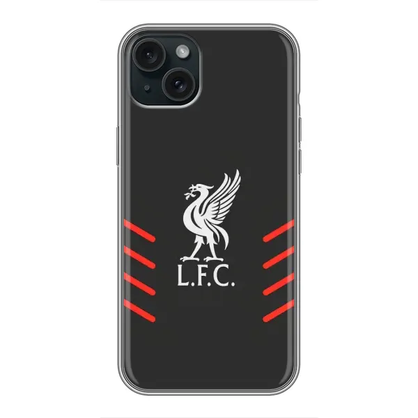 Чехол с рисунком «Эмблема Liverpool» для iPhone 14 Plus