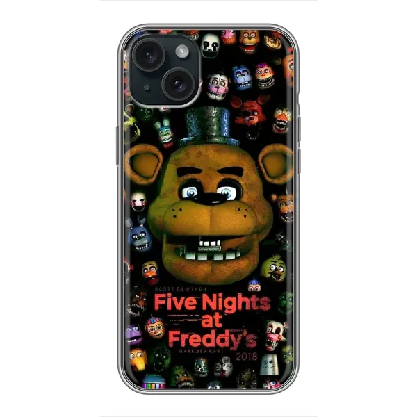 Чехол с рисунком «Freddy» для iPhone 14 Plus