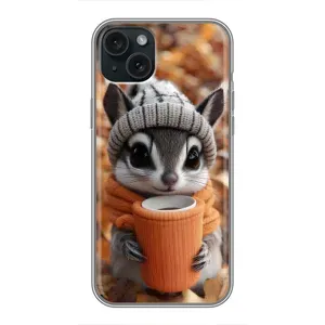 Друкований чохол 'Звірята з кавою' для iPhone 14 Plus