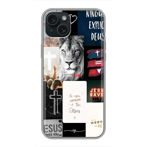 Чехол с рисунком «Христианский арт» для iPhone 14 Plus