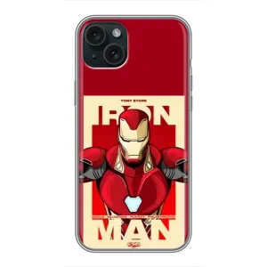 Чехол Супергерой Железный человек на iPhone 14 Plus (Iron man)