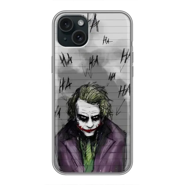 Чехол с рисунком «Joker клоун» для iPhone 14 Plus