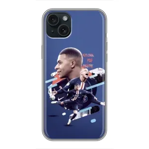 Чехол (TPU) с Футболистом на iPhone 14 Plus (Килиан)