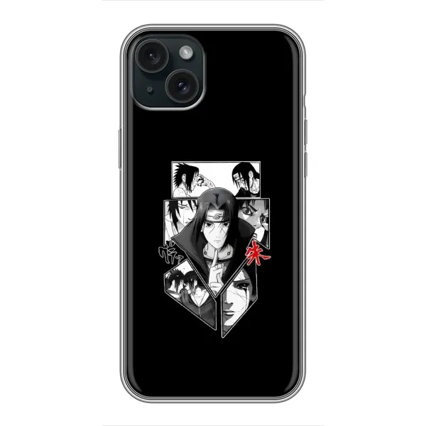 Чехол с рисунком «Коллаж Итачи» для iPhone 14 Plus