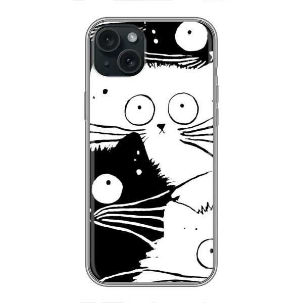Чехол с рисунком «КОТИКИ» для iPhone 14 Plus Чехол с рисунком «КОТИКИ» для iPhone 14 Plus