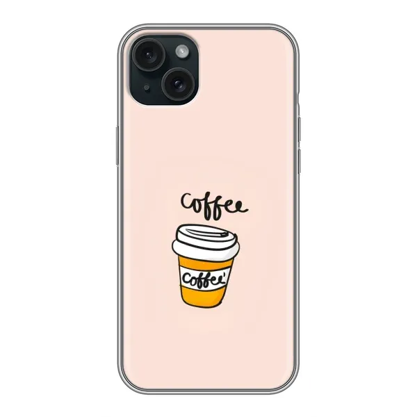 Чехол с рисунком «Кружка кофе» для iPhone 14 Plus Чехол с рисунком «Кружка кофе» для iPhone 14 Plus