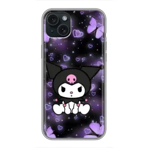 Чохол з персонажем Куромі на iPhone 14 Plus (Куромі на чорному)