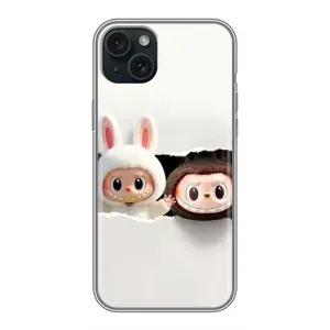 Чохол з принтом Лабубу для iPhone 14 Plus (Фігурки Labubu)