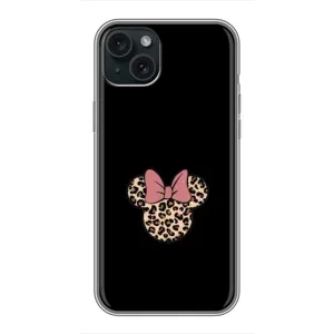 Чохол з леопардовим принтом на iPhone 14 Plus (Леопардова Мінні)