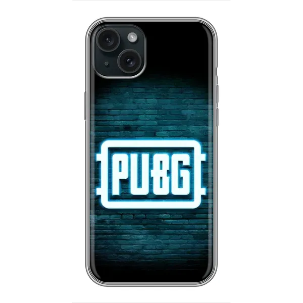 Чехол с рисунком «Лого PUBG» для iPhone 14 Plus
