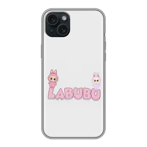 Чохол з принтом Лабубу для iPhone 14 Plus (Логотип Лабубу)