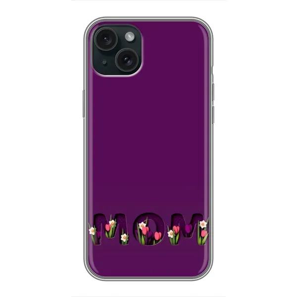 Чехол с рисунком «Мама с цветами» для iPhone 14 Plus Чехол с рисунком «Мама с цветами» для iPhone 14 Plus