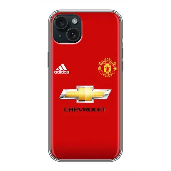 Чехол с рисунком «Man United» для iPhone 14 Plus