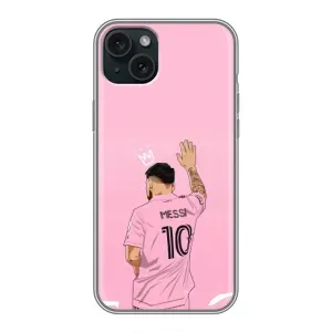 Чехлы Лео Месси в Майами на iPhone 14 Plus (Месси Маями)