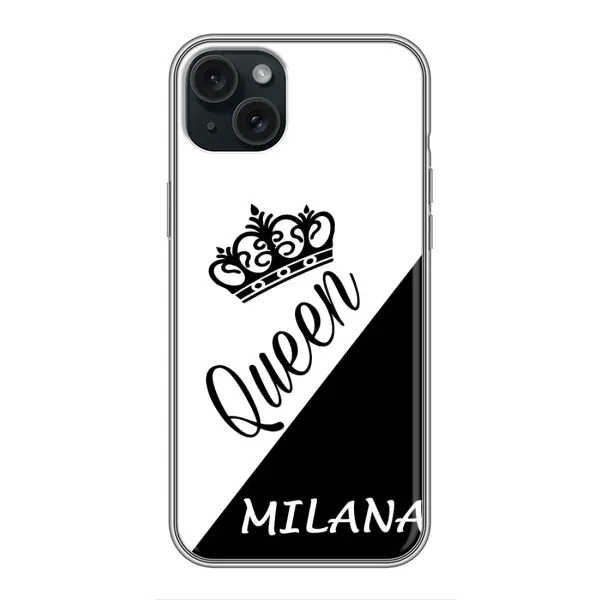 Чехол с рисунком «MILANA» для iPhone 14 Plus