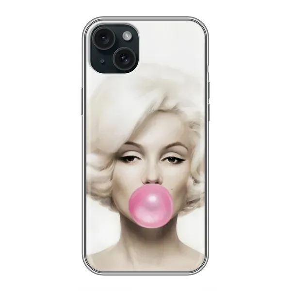 Чехол с рисунком «Монро» для iPhone 14 Plus