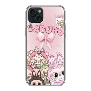 Чохол з принтом Лабубу для iPhone 14 Plus (Монстри Лабубу)