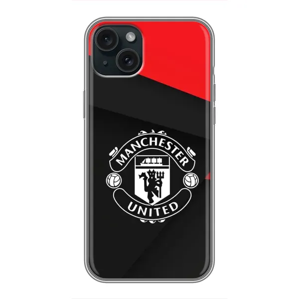 Чехол с рисунком «MU» для iPhone 14 Plus