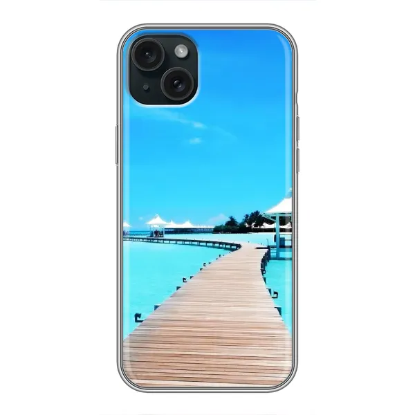 Чехол с рисунком «Набережная» для iPhone 14 Plus