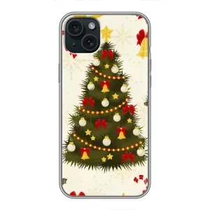 Чехол Новогодняя Елка на iPhone 14 Plus (Новогодний принт)