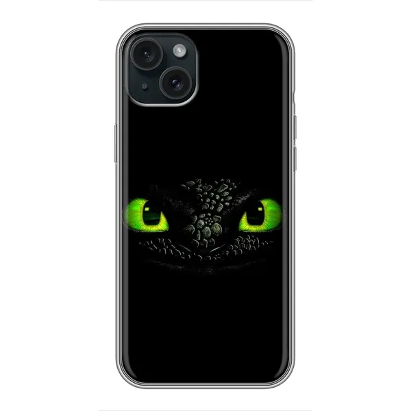 Чехол с рисунком «Глаза Беззубика» для iPhone 14 Plus Чехол с рисунком «Глаза Беззубика» для iPhone 14 Plus