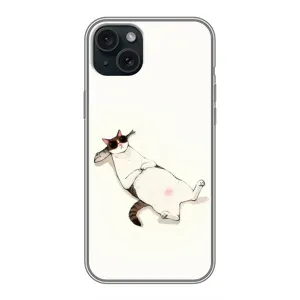 Чохол на тематику: Коти для iPhone 14 Plus (Відпочинок)