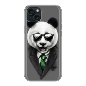 Чохли з Пандами на iPhone 14 Plus (Панда в окулярах)