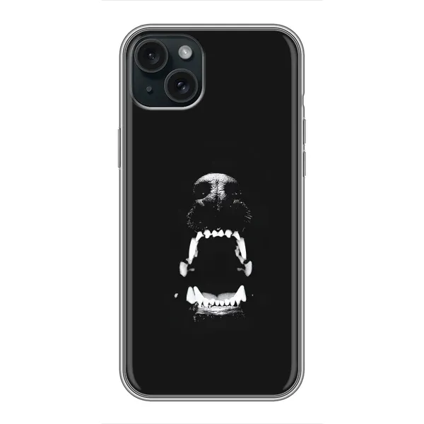 Чехол с рисунком «Пасть добермана» для iPhone 14 Plus