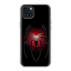 Чехол Супергерой Человека Паука на iPhone 14 Plus (Паук)
