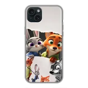 Силіконовий чохол з принтом Зоотрополіс для iPhone 14 Plus
