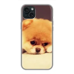 Чохол (ТПУ) Милі песики для iPhone 14 Plus (Померанский шпіц)
