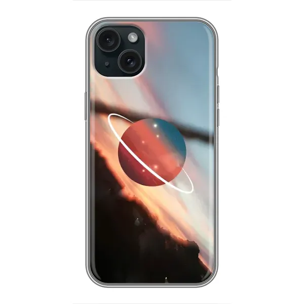 Чехол с рисунком «Сатурн» для iPhone 14 Plus Чехол с рисунком «Сатурн» для iPhone 14 Plus