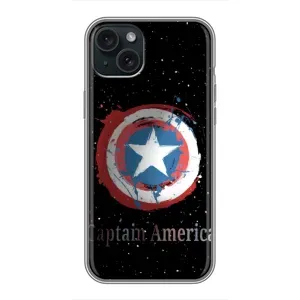 Чехол с Щитом Капитана Америки на iPhone 14 Plus (Щит Капитана)