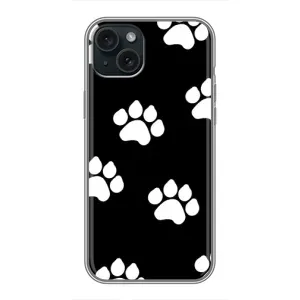 Бампер для iPhone 14 Plus з картинкою "Песики" (Сліди собак)