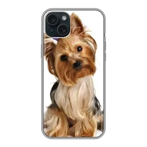 Чохол (ТПУ) Милі песики для iPhone 14 Plus (Пес Терьєр)
