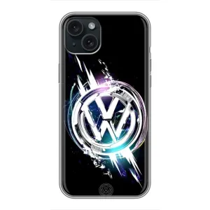 Чехол "Фольксваген" для iPhone 14 Plus (Volkswagen на черном)