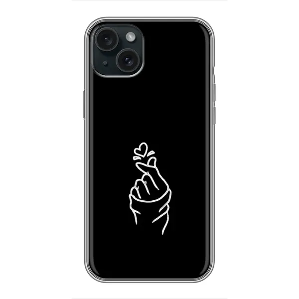 Чехол с рисунком «Знак Сердечка» для iPhone 14 Plus Чехол с рисунком «Знак Сердечка» для iPhone 14 Plus