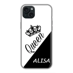 Именные Женские Чехлы для iPhone 15 Plus (ALISA)