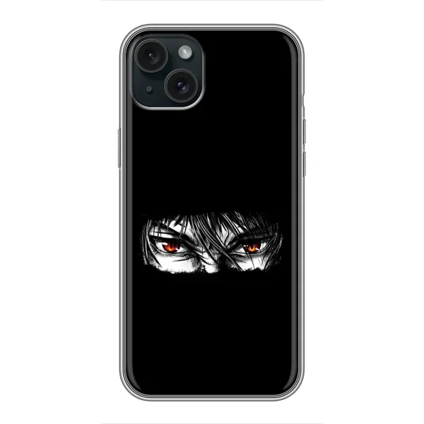 Чехол с рисунком «Аниме глаза» для iPhone 15 Plus Чехол с рисунком «Аниме глаза» для iPhone 15 Plus
