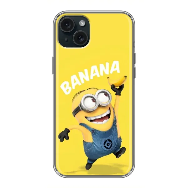 Чехол с рисунком «Banana» для iPhone 15 Plus