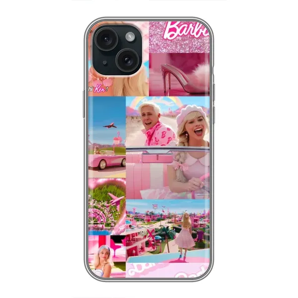 Чехол с рисунком «Барби стиль» для iPhone 15 Plus