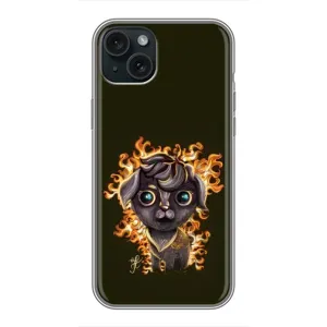 Чохли на військову тематику для iPhone 15 Plus (Бавовна мем)