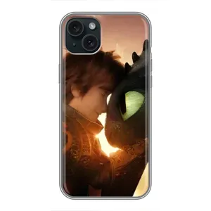 Чохол дракон Беззубик для iPhone 15 Plus (Беззубик і Гикавка)