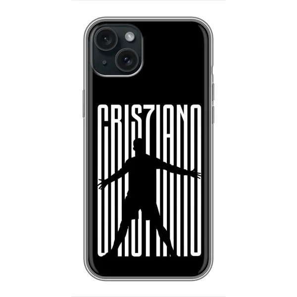 Чехол с рисунком «Cristiano» для iPhone 15 Plus