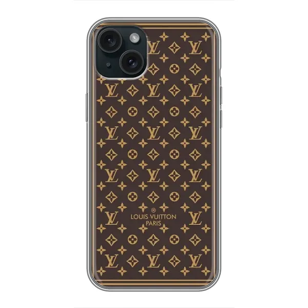 Чехол с рисунком «ФОН Louis Vuitton Paris» для iPhone 15 Plus
