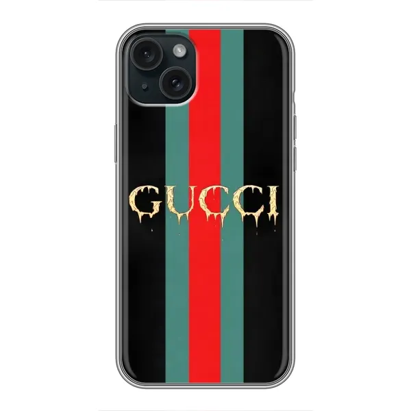 Чохол з малюнком «GUCCI» для iPhone 15 Plus Чохол з малюнком «GUCCI» для iPhone 15 Plus