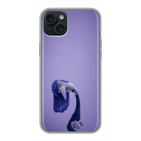 Чехол с рисунком «Хандра» для iPhone 15 Plus Чехол с рисунком «Хандра» для iPhone 15 Plus