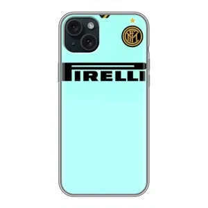 Силиконовые Чехлы принт Футбол на iPhone 15 Plus (Inter)